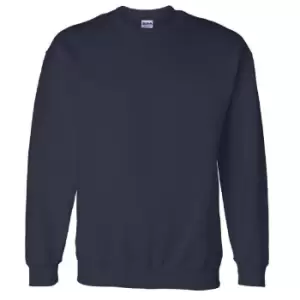 Image of Gildan DryBlend Adult Set-In Crew Neck Sweatshirt (13 Colours) (S) (Navy)