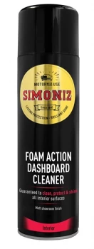 Image of Foam Action Dashboard Cleaner - Matt Finish - 500ml SAPP0076A SIMONIZ