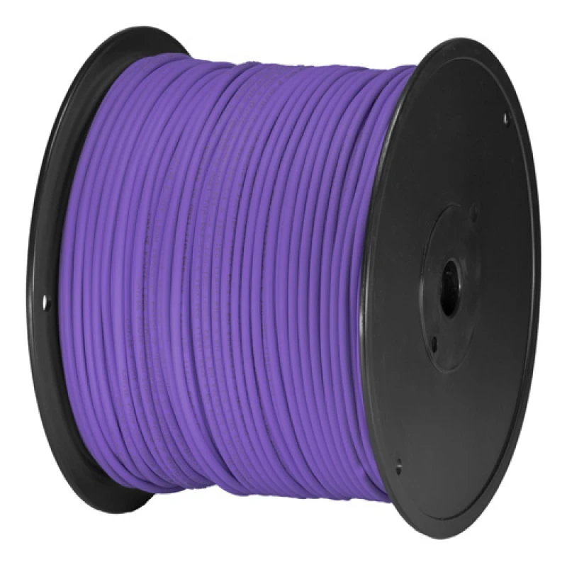 Image of Cablenet Cat6 Violet U/UTP PVC 24AWG Stranded Patch Cable 305m Box