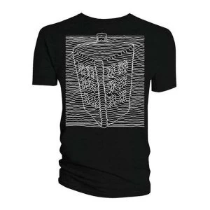 Image of Doctor Who - Big Tardis Radio Waves Womens Small T-Shirt - Black