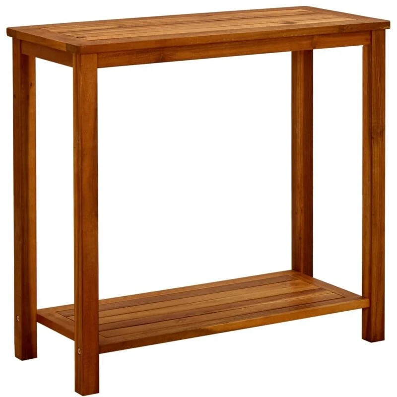 Image of VIDAXL Garden Console Table 80x35x75cm Solid Acacia Wood Vidaxl 8720286543573