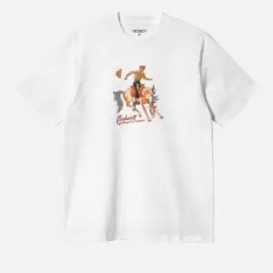 Image of Carhartt Black Jack Cotton T-Shirt - S