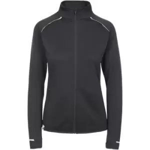 Image of Trespass Womens Evie Sweat Wicking Full Zip Gym Top 16/XL - Bust 40' (101.5cm)