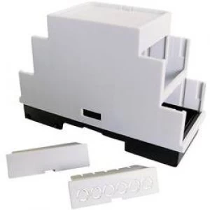 Image of DIN rail casing 105 x 86 x 60 Plastic Grey RAL 7035