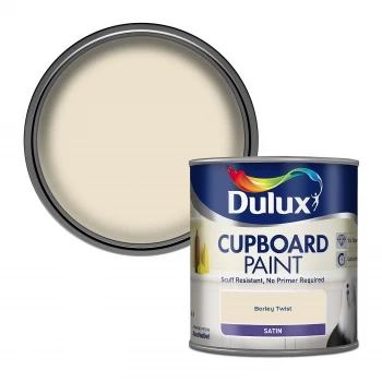 Image of Dulux Barley Twist Satin Cupboard Paint 600ml