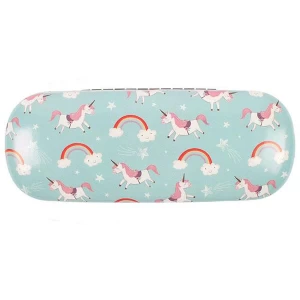 Image of Unicorn and Rainbow Glasses Case