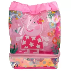 Image of Peppa Pig Kids/Childrens Swim Duffle Bag (One Size) (Pink)