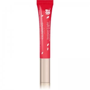 Image of Clarins Lip Make-Up Instant Light Lip Gloss with Moisturizing Effect Shade 12 Red Shimmer 12ml