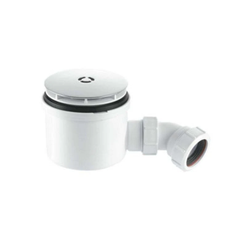 Image of McAlpine ST90CP10-HP2 1.5" 90mm Hi-Flow Shower Trap White