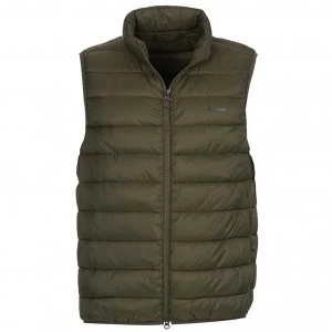Image of Barbour Mens Bretby Quilted Gilet Olive XL