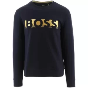 Image of BOSS Dark Blue Salbo 1 Sweatshirt