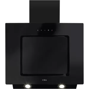 Image of CDA EVA60 60cm Angled Chimney Cooker Hood
