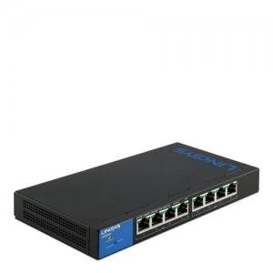 Image of Linksys 1GB Managed PoE 8 Port Smart Switch