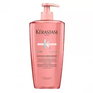 Image of Kerastase Chroma Absolu Bain Riche Chroma Respect Nourishing Protective Shampoo 500ml