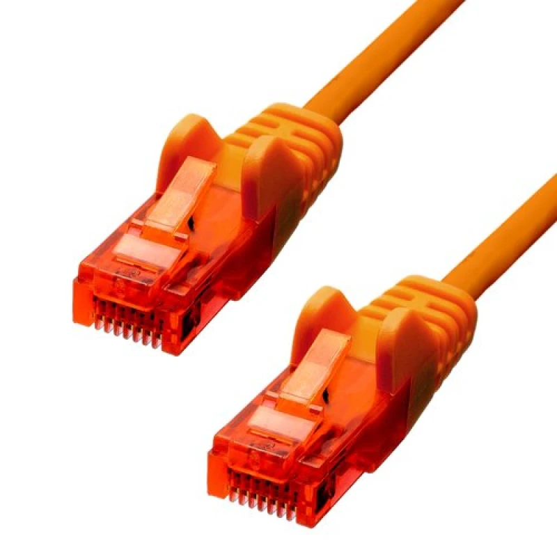Image of ProXtend CAT6 U/UTP CCA PVC Ethernet Cable Orange 7M