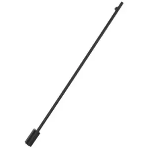 Image of Alexandria 90cm Slim Integrated LED Wall Lamp Sandy Black Aluminium LED 15W 507Lm 3000K - Merano