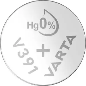 Image of Varta SILVER Coin V391/SR55 NaBli 1 Button cell SR55, SR1121 Silver oxide 42 mAh 1.55 V