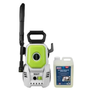 Image of Sealey Pressure Washer 100bar 390L/Hr with Snow Foam