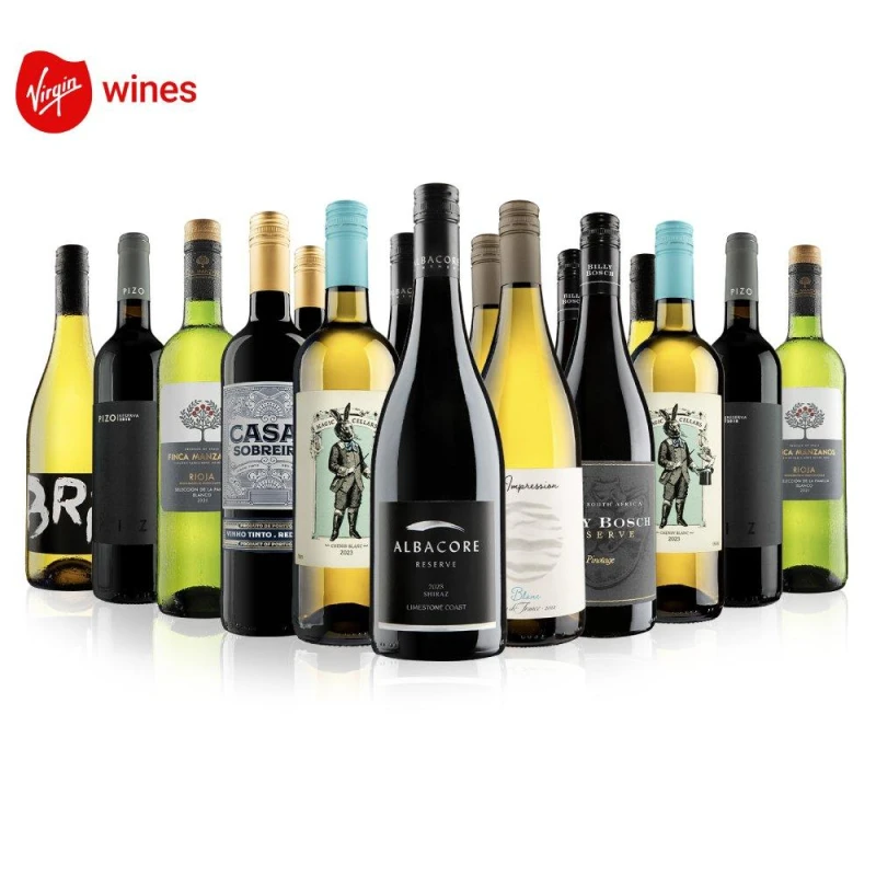 Image of Virgin Wines 16 Bottle Mixed Wine Case Multi unisex 16