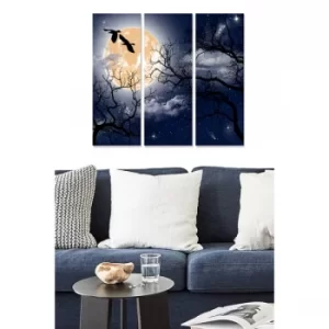 Image of MDF1277938222 Multicolor Decorative MDF Painting (3 Pieces)