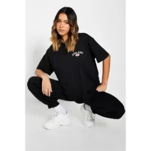 Image of I Saw It First England World Cup Oversized Sweatshirt - Black