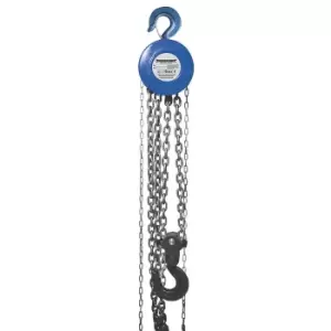 Image of Silverline Chain Block 5000kg / 3m Lift Height 282517
