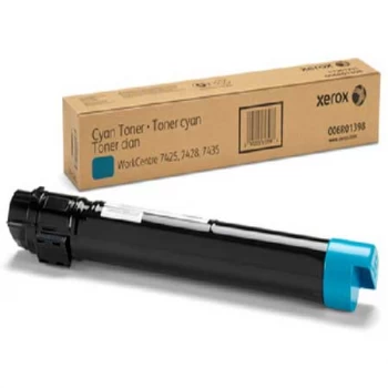 Image of Xerox 006R01398 Cyan Laser Toner Ink Cartridge
