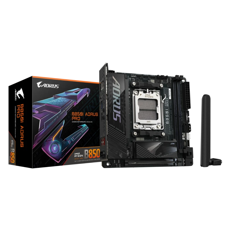 Image of Gigabyte B850I AORUS PRO AMD Ryzen AM5 DDR5 ITX Motherboard