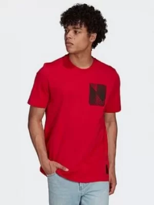Image of Adidas Manchester United T-Shirt