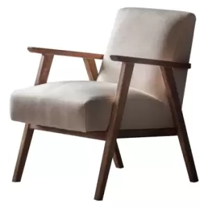 Image of Crossland Grove Calais Armchair Natural Linen