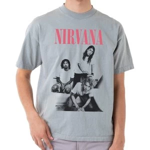 Image of Nirvana - Bathroom Photo Unisex Medium T-Shirt - Grey