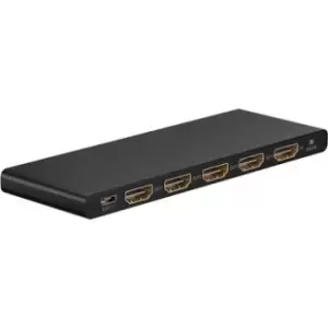 Image of Goobay HDMI 2.0 Splitter 1 to 4 - Black
