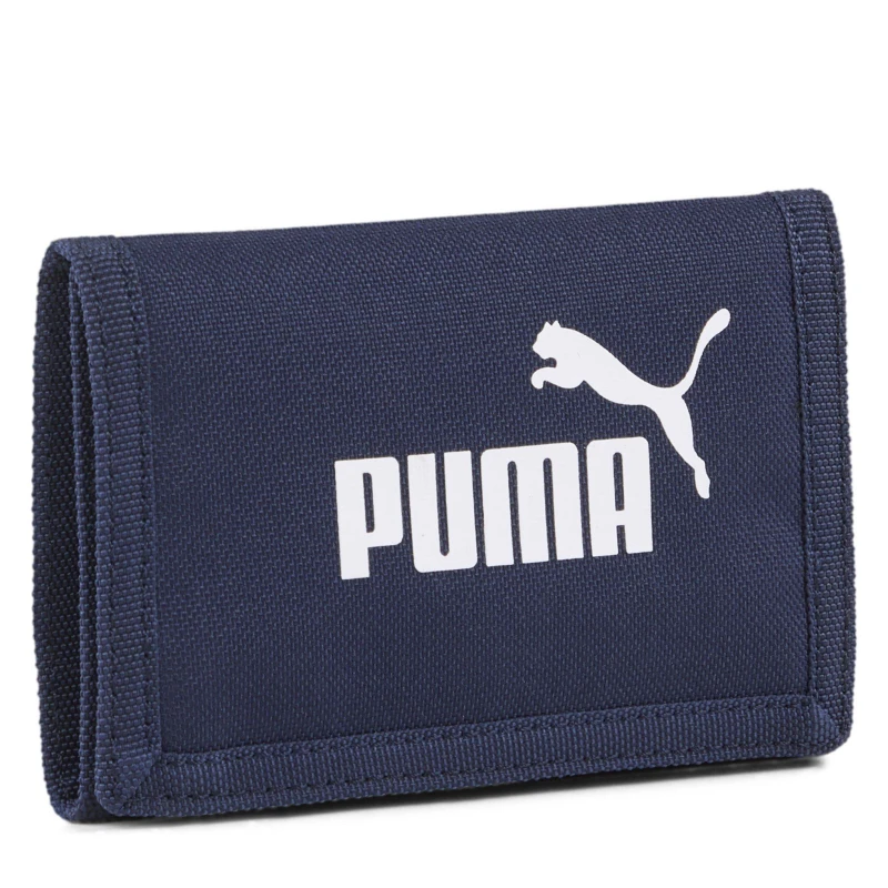 Image of Puma Phase Trifold Wallet Navy unisex One Size