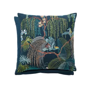 Image of Sanderson Palm House Duvet Cover - EUCALYPTUS