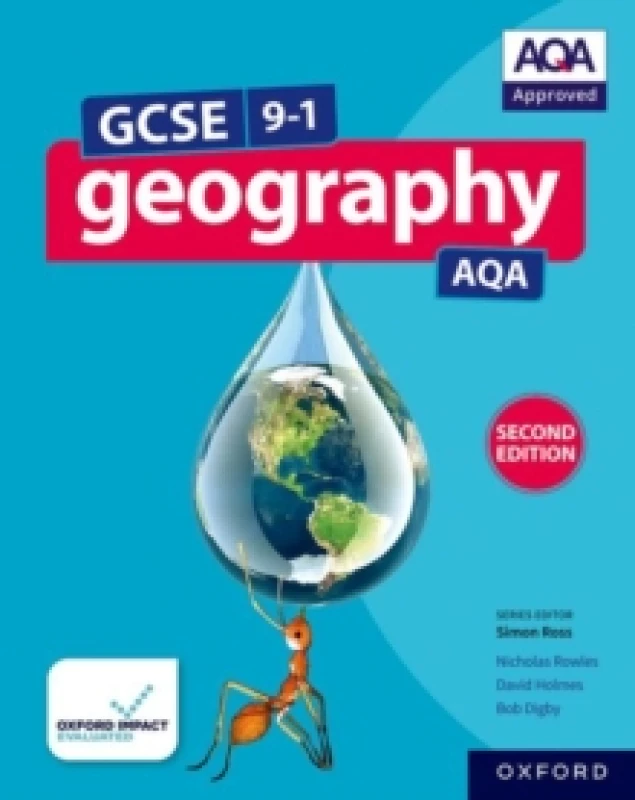 Image of David Holmes GCSE 9-1 Geography AQA: Student Book Second Edition Book Multi unisex