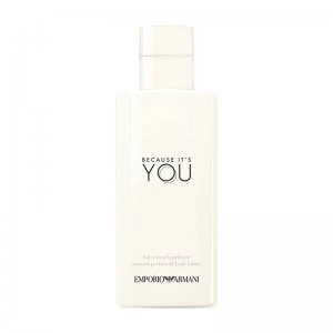 Image of Emporio Armani Because Its You Body Lotion For Her 200ml