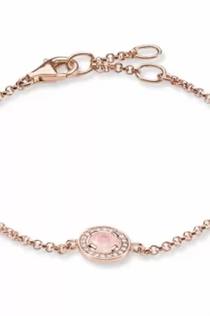 Image of Ladies Thomas Sabo Sterling Silver Bracelet A1334-417-9-L19.5V