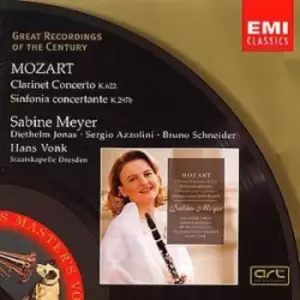 Image of CLARINET CONCERTO by Wolfgang Amadeus Mozart CD Album