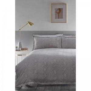 Image of Karen Millen Snakeskin Jacquard Duvet Set