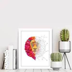 Image of BCT-021 Multicolor Decorative Framed MDF Painting