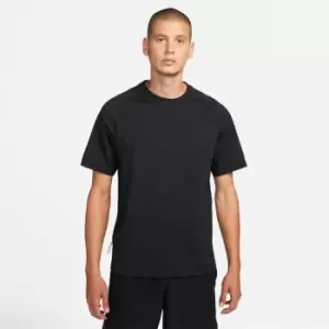 Image of Nike Pro Mens Short Sleeve Performance Top - Black