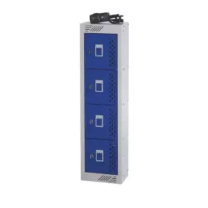 Image of Link51 Express 4 Door Personal Effects Charging Locker