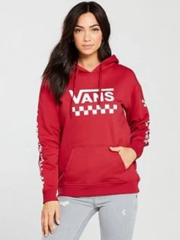 Image of Vans Too Much Fun Hoodie Red Size S Women