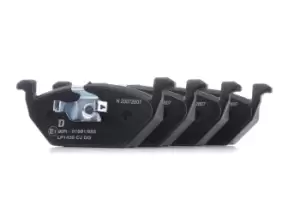 Image of DELPHI Brake pad set LP1436 Brake pads,Brake pad set, disc brake VW,AUDI,MERCEDES-BENZ,Golf IV Schragheck (1J1),POLO (9N_),GOLF VI (5K1)