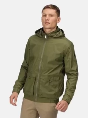 Image of Regatta Reaver Waterproof Jacket, Green Size M Men
