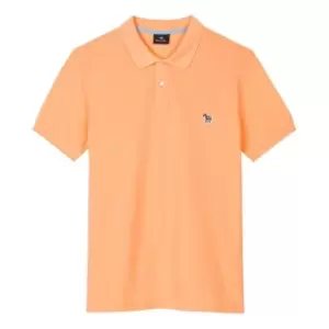 Image of Paul Smith Zebra Regular Polo Shirt - Orange