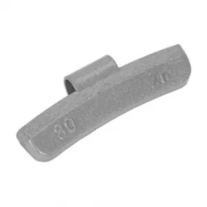 Image of Wheel Weight 30G Hammer-on Plastic Coated Zinc for Alloy Wheels Pack of 100