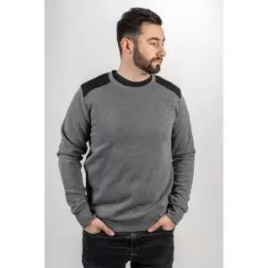 Image of Caterpillar Essentials Crewneck Sweatshirt Grey XL