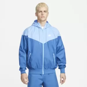 Image of Two-Tone Cotton Woven Windbreaker