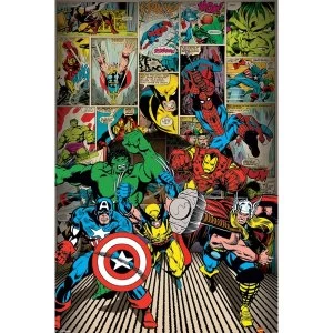 Image of Marvel Comics - Here Come The Heroes Maxi Poster